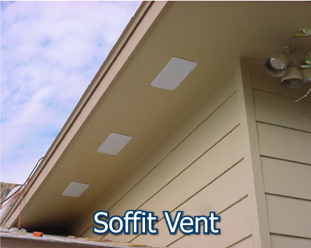 Soffit vent