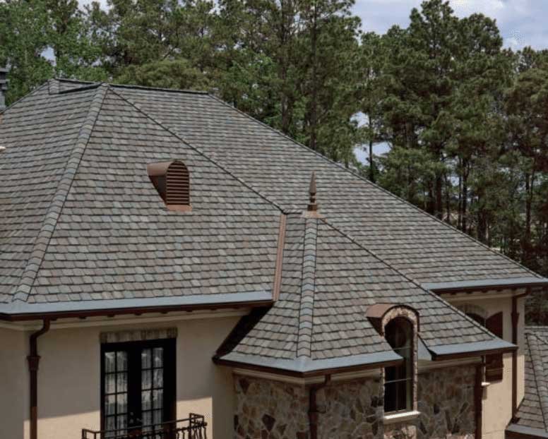 House with premium shingles