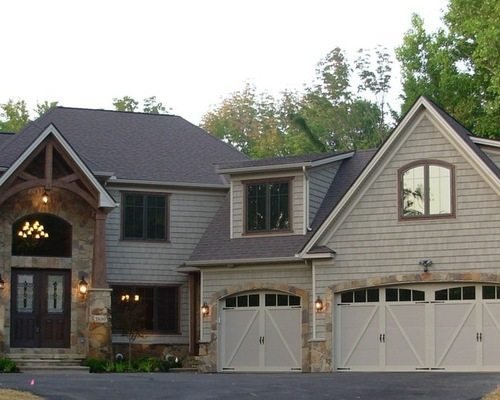Home with new vinyl siding