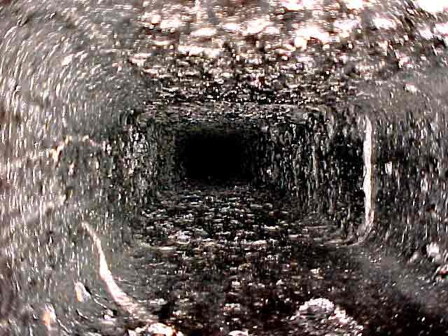 Creosote buildup in chimney