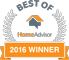 Best of Home Advisor 2016 Winner