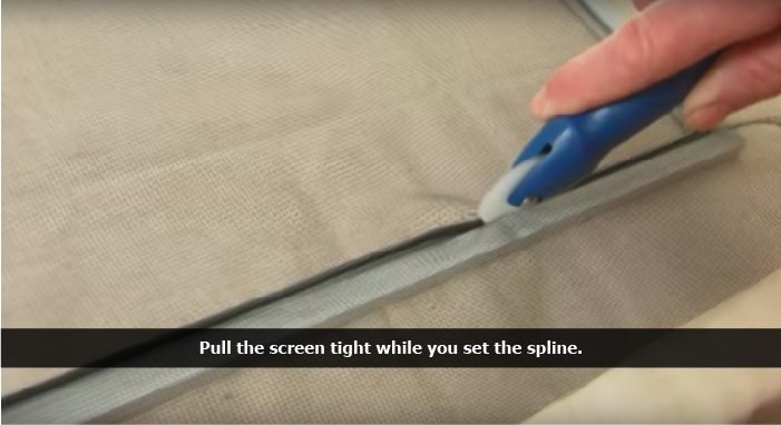 Screen Door Repair Step 5