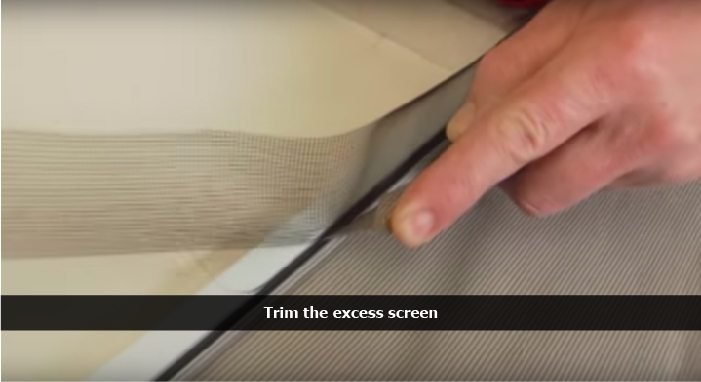 Screen Door Repair Step 6