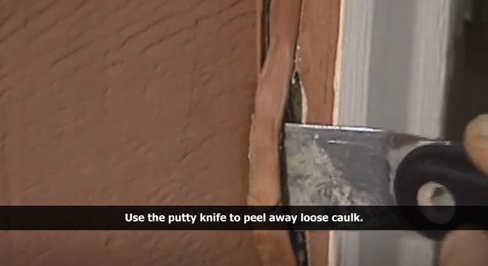 Exterior Window Caulk Replacement - Step 2