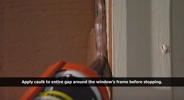 Exterior Window Caulk Replacement - Step 4