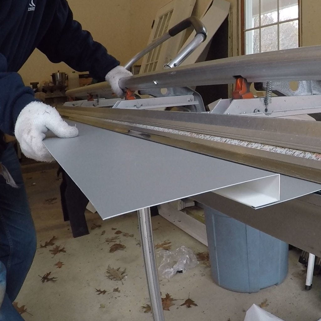 Metal flashing