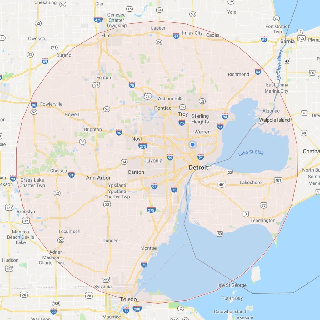 Pro home service area