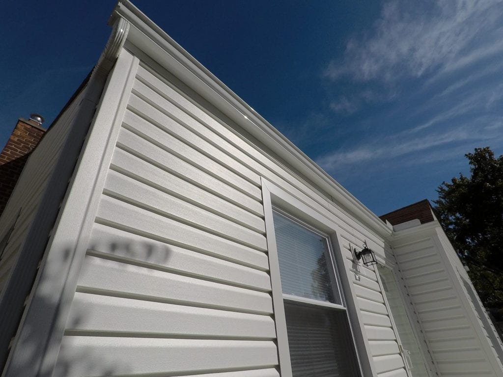 Royal Oak Gutters, Siding, Windows Front Gutters After Install