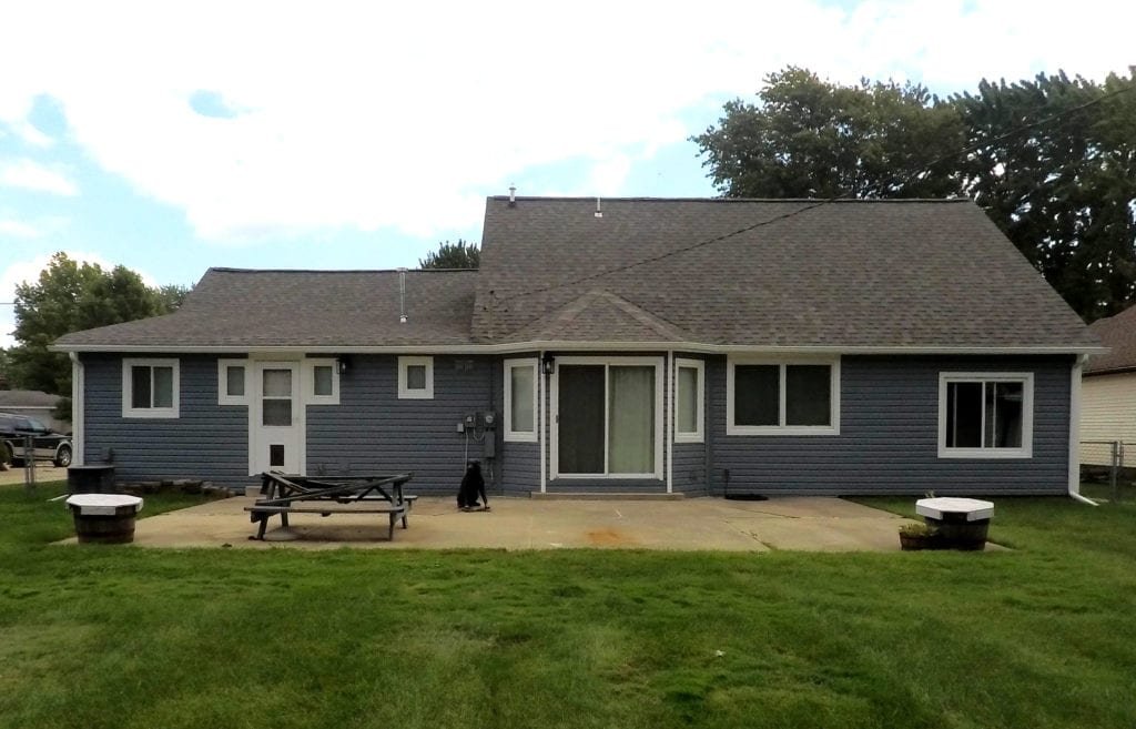 Harrison Township Windows, Siding, and Gutters Back After Install