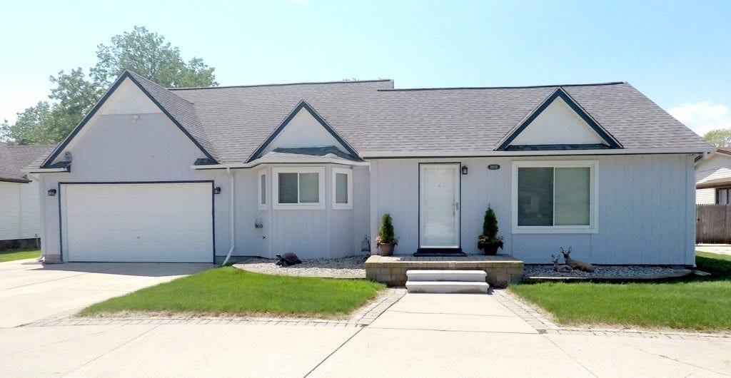Harrison Township Windows, Siding, and Gutters Front Before Install