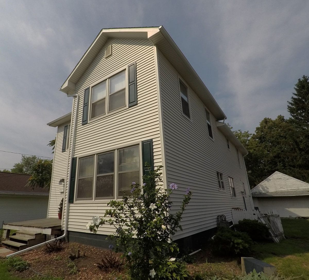 Adrian Roofing, Siding, and Gutters Front Right AfterInstall