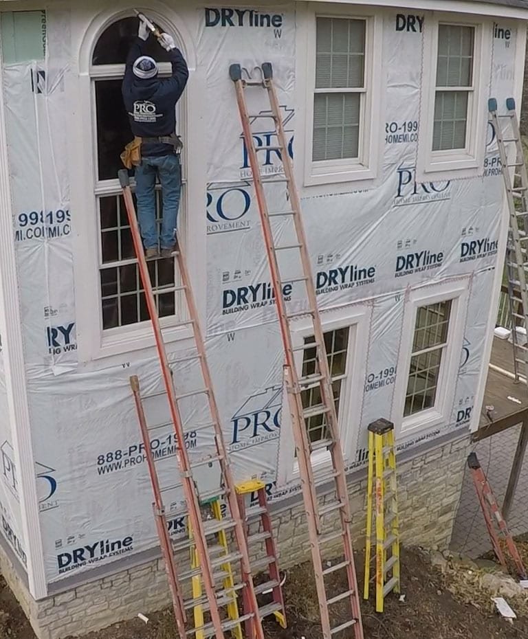 Siding prep