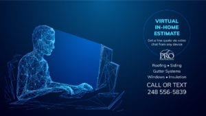 virtual in-home home improvement estimate