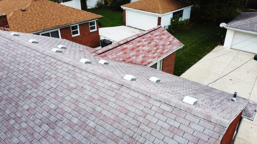 Oak Park Roof Replacement - Back Right Before