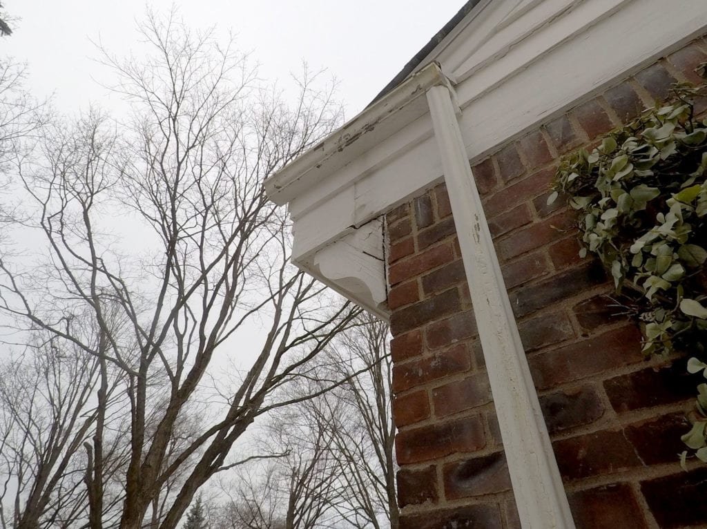 Replacement Gutters Before