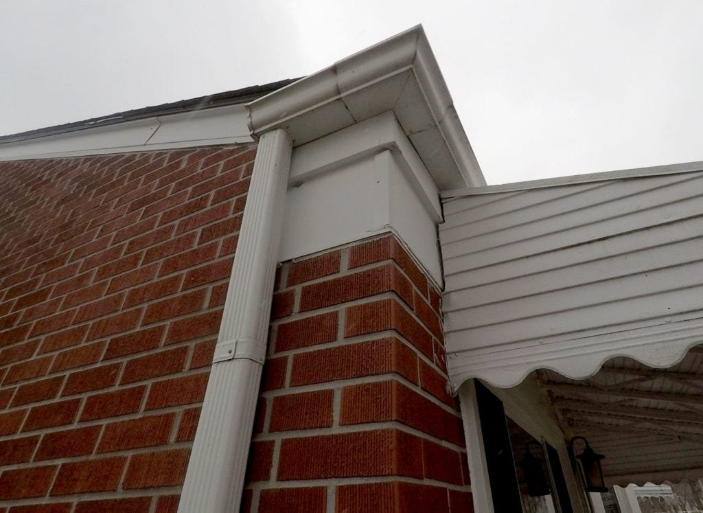 Residential Gutter Replacement Before
