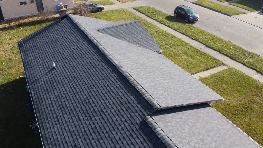 Inkster Roof Replacement - Back Left After