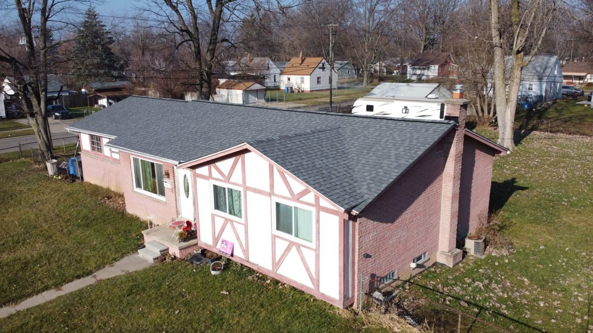 Inkster Roof Replacement - Front Right After
