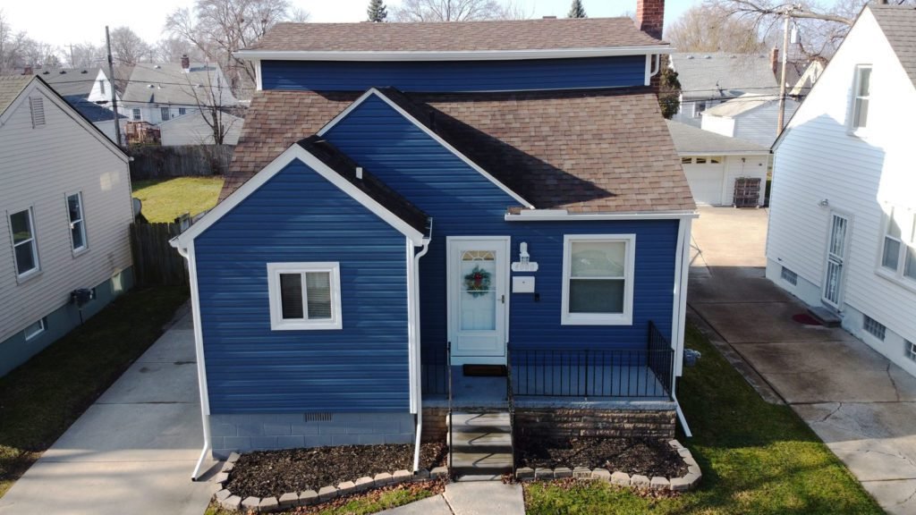 Wayne Siding and Gutters - Front After