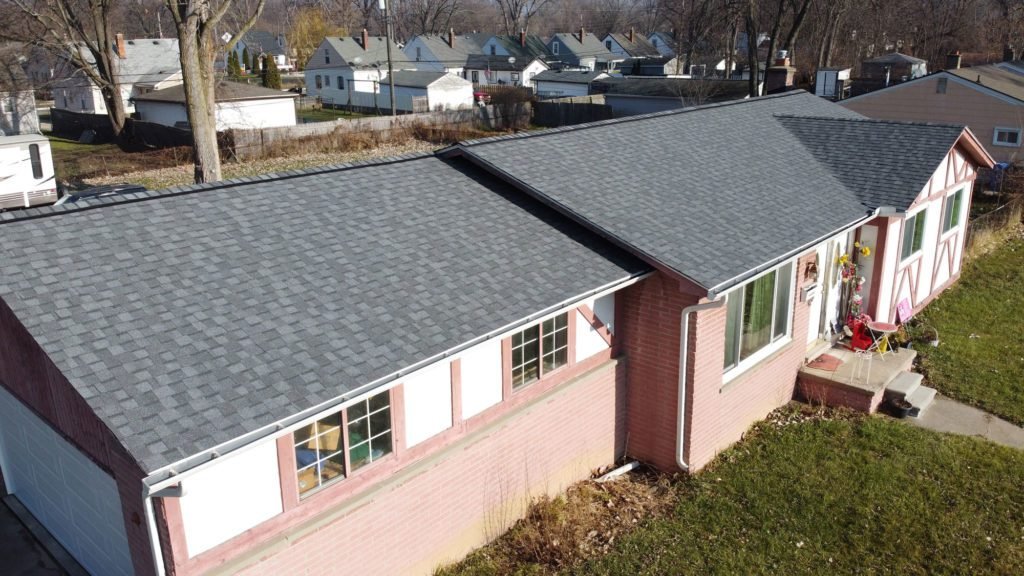 Inkster Roof Replacement - Front Left After