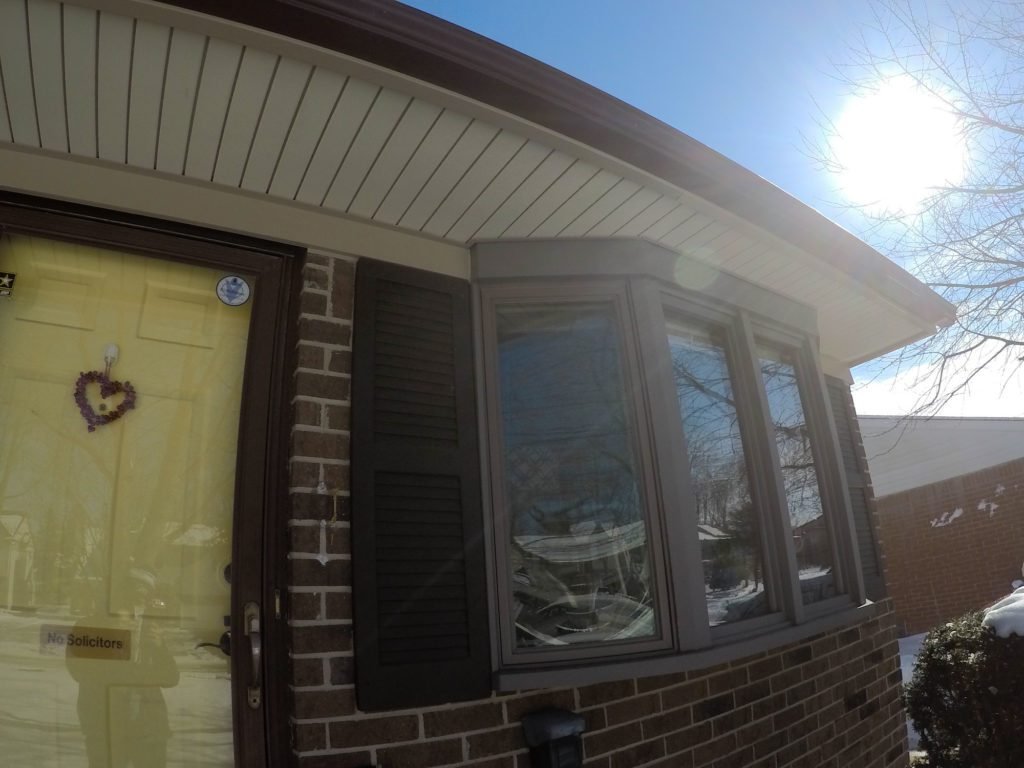 Westland Siding Replacement - Front Soffit After