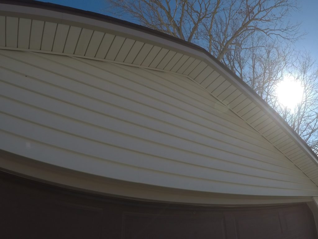 Westland Siding Replacement - Garage Soffit After