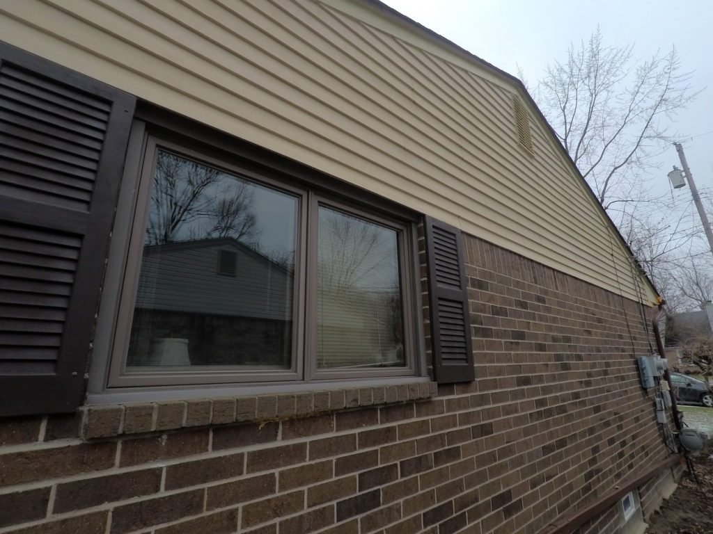Westland Siding Replacement - Left Side Before