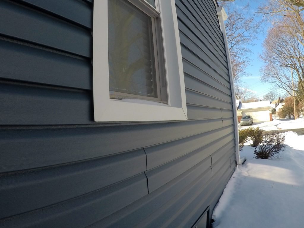 Dearborn Siding & Gutter Replacement - Right Side After