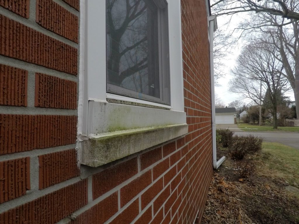 Dearborn Siding & Gutter Replacement - Right Side Before