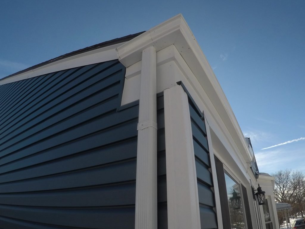 Dearborn Siding & Gutter Replacement - Awning After