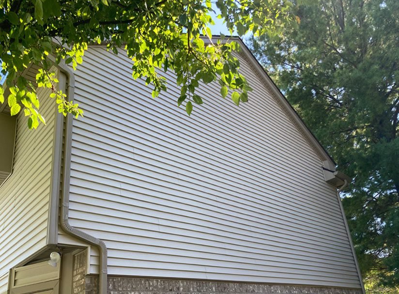 Livonia Siding & Gutters Replacement Back Side After